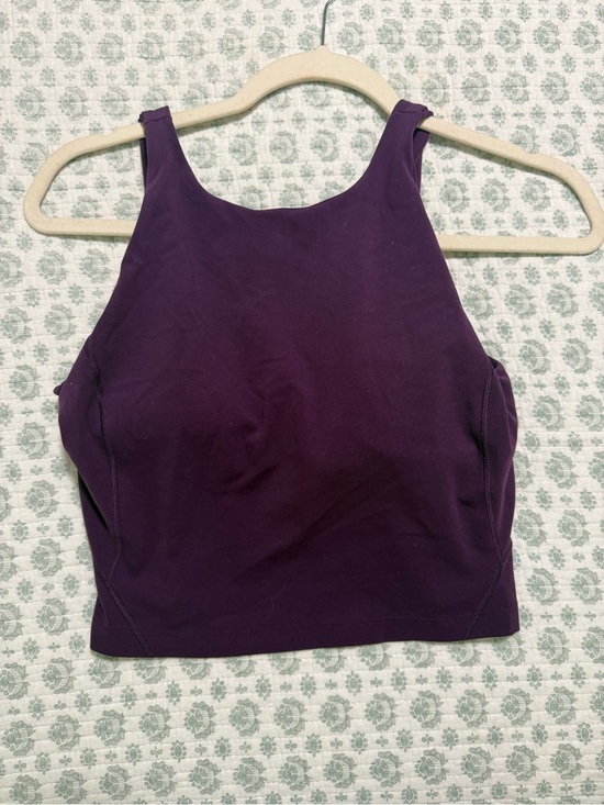 lululemon athletica Tops - Lululemon High Neck Align Tank Top Plum Color Size 8
